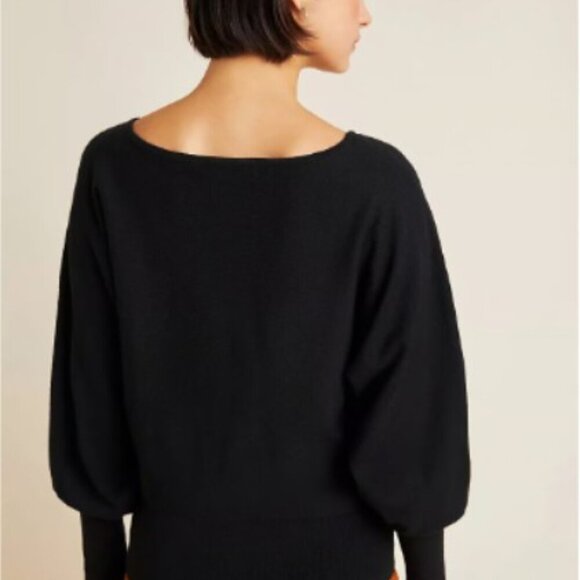 Anthropologie Denise Dolman-Sleeved Sweater Blacket - Picture 2 of 7
